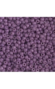 Miyuki rocailles Perlen 8/0 - Duracoat opaque dark orchid 8-4489